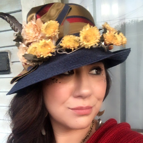 Derby Hat - One of a Kind - Fleur de Paris NOLA - Picture 3 of 8